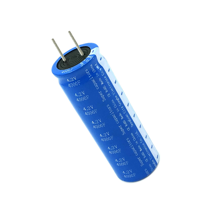 সৌর মাল্টিসিনের জন্য 4.2V 4000F সুপার ক্যাপাসিটর ব্যাটারি 24x69Mm