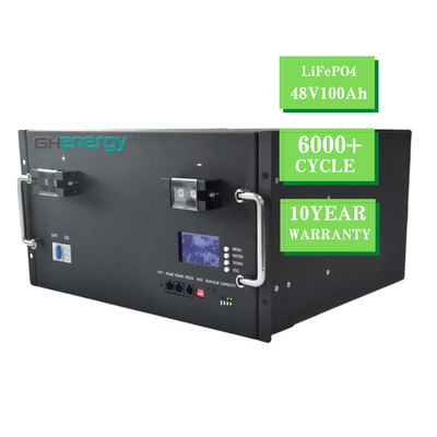 বহুমুখী LiFePO4 লিথিয়াম ব্যাটারি 48v 200ah টেকসই টেকসই