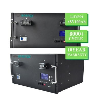 বহুমুখী LiFePO4 লিথিয়াম ব্যাটারি 48v 200ah টেকসই টেকসই