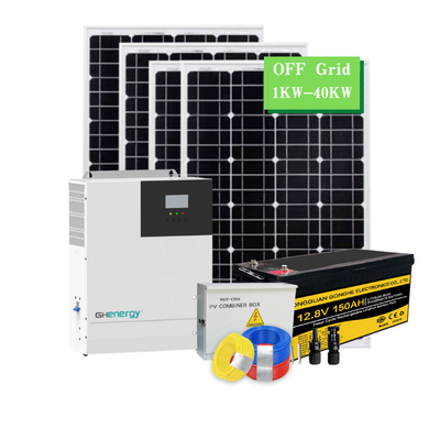 Gonghe PID প্রতিরোধী হোম সোলার সিস্টেম, 120V আবাসিক সৌর শক্তি সিস্টেম