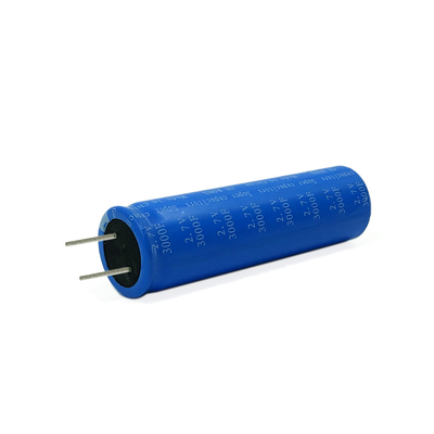 হোম সোলার পাওয়ার সুপার ক্যাপাসিটর ব্যাটারি 2.7V 3000F পোর্টেবল রেডিয়াল টাইপ