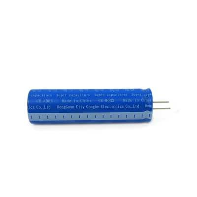 হোম সোলার পাওয়ার সুপার ক্যাপাসিটর ব্যাটারি 2.7V 3000F পোর্টেবল রেডিয়াল টাইপ