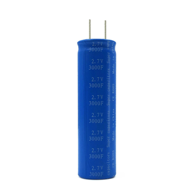 উচ্চ হারে সৌর শক্তি সংগ্রহের জন্য গ্রাফিন 2.7V 3000F সুপারক্যাপাসিটর 18650 ব্যাটারি