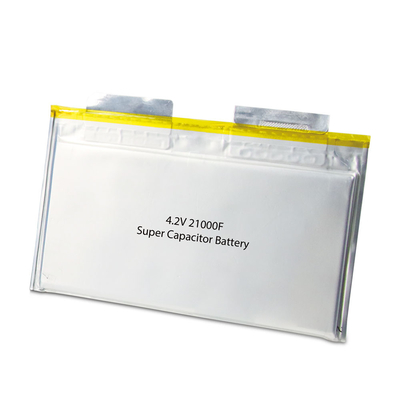 4.2V 21000F পেপার সুপার ক্যাপাসিটর ব্যাটারি 220x128x7.5mm ডাবল ইলেকট্রিক লেয়ার