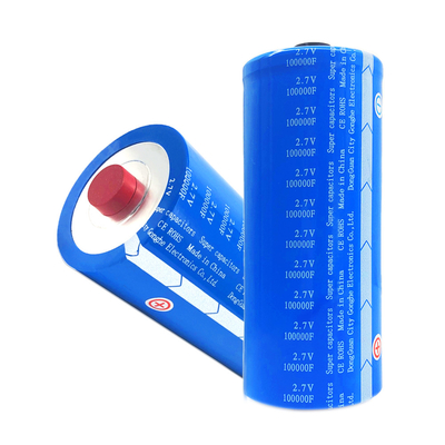 অফ গ্রিড পাওয়ার সলিউশনের জন্য 2.7V 100000F সুপারক্যাপাসিটর শক্তি সঞ্চয়স্থান