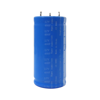 35x60Mm বহুমুখী গাড়ির জন্য ফায়ার 2.7V 400F সুপার ক্যাপাসিটর ব্যাটারি নেই