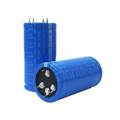 35x60Mm বহুমুখী গাড়ির জন্য ফায়ার 2.7V 400F সুপার ক্যাপাসিটর ব্যাটারি নেই