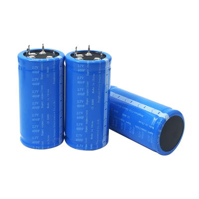 35x60Mm বহুমুখী গাড়ির জন্য ফায়ার 2.7V 400F সুপার ক্যাপাসিটর ব্যাটারি নেই