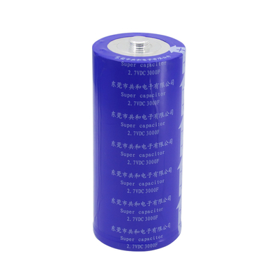 60x136mm সুপার ক্যাপাসিটর ব্যাটারি 2.7V 3000F কোন বিস্ফোরণ ব্যবহারিক নয়