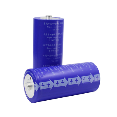 60x136mm সুপার ক্যাপাসিটর ব্যাটারি 2.7V 3000F কোন বিস্ফোরণ ব্যবহারিক নয়