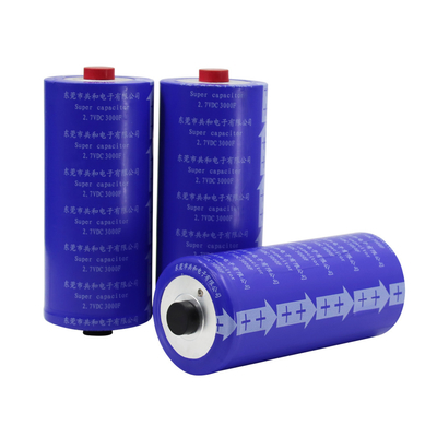 60x136mm সুপার ক্যাপাসিটর ব্যাটারি 2.7V 3000F কোন বিস্ফোরণ ব্যবহারিক নয়