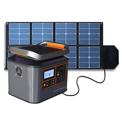 500W 1000W পোর্টেবল সোলার পাওয়ার স্টেশন ক্যাম্পিংয়ের জন্য ব্যবহারিক